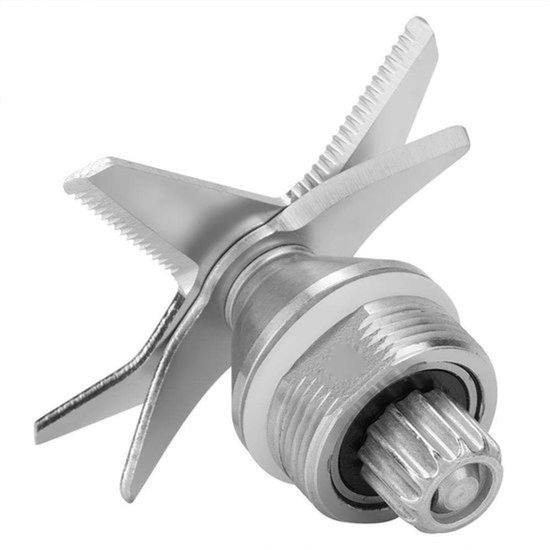 Mengmes Gemaakt van Roestvrij Staal - Reservemesonderdelen - Accessoires voor Mixer - 6 Messen - 6 oz Lemmet - Geschikt voor Serie 5200 - Mixerblad