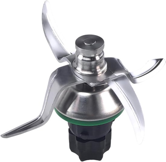Mengmes voor Thermomix TM5/6, roestvrijstalen vervangingsmes compatibel met keukenmachine, vervangingsmes mixermes duurzaam mes vervangingsaccessoire (TM5/6)