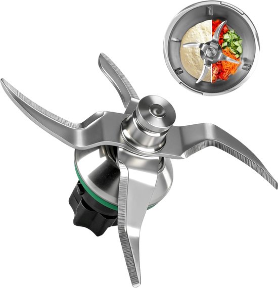 Mengmes voor Vorwerk Thermomix TM5, TM6, TM7 - RVS mes met afdichtring - ShopVlot