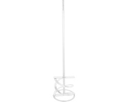 Mengstaaf Mixer Boor - Beton Roerder - Materialen Mengen - Uniforme Mengresultaten - 49.5 cm Lengte - Zilver