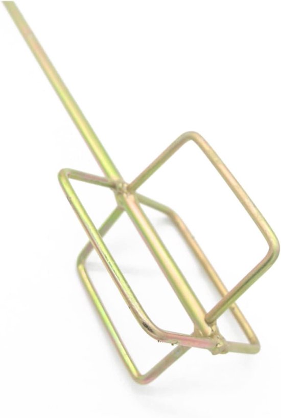 Mengstang - Roerstaaf Boor - Cement Mengen - Antislipkop - 55cm - Staal