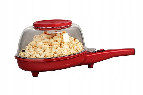 Merkloos 2-in-1 Apparaat voor Pannenkoeken en Popcorn