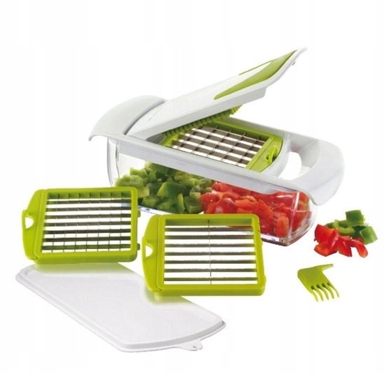 Merkloze Mandoline Slicer met Instelbare Bladen voor Groenten en Fruit