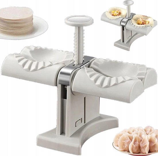 Merkloze Pierogi Maker 2-in-1: Maken en Vullen
