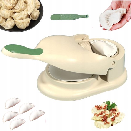 Merkloze Pierogi Maker 2-in-1 met Vulling Lepel