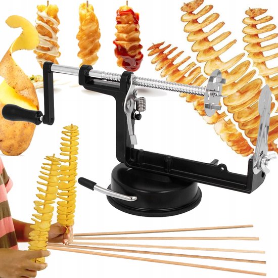Merkloze Spiraalsnijder voor Aardappelen en Groenten