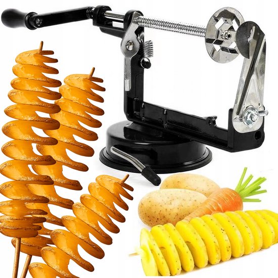 Merkloze Spiraalsnijder voor Aardappelen & Groenten - Chips & Frietjes