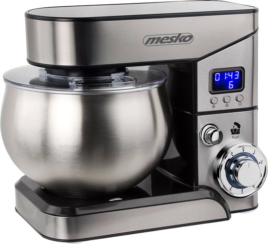 Mesko MS 4228 - Foodprocessor - 2000 watt - RVS - LCD van Mesko