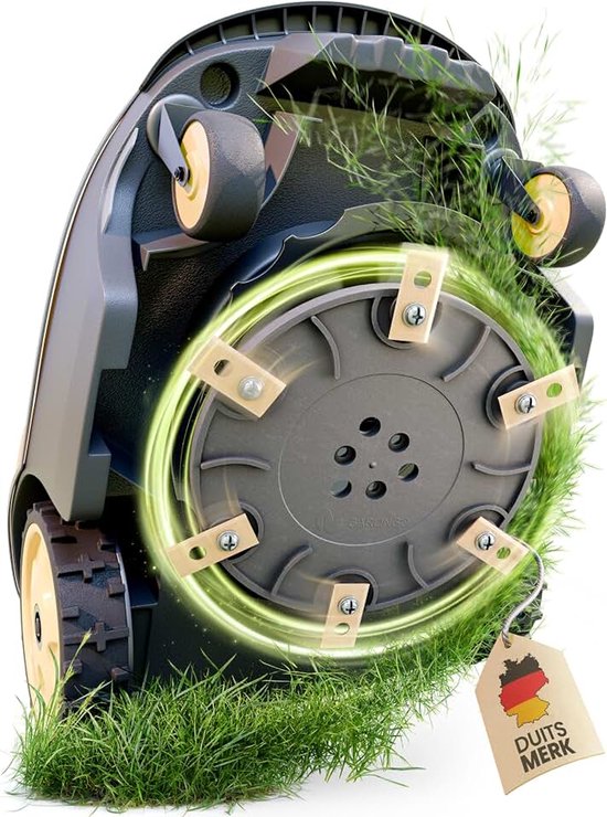 Mesplaat voor Worx Landroid S en M, 6 messen, Ø tosaerba robot | Compatibel met M500, M700, Vision M600, Landxcape, Einhell en Kress, mesplaat