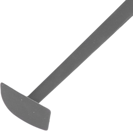 Messchraper set van 2 - Universele Blender Spatels - Hittebestendige Keukenhulpen - Reinigbare Siliconen Tools - Geschikt voor Sapcentrifuge & Voedselverwerker van Merkloos
