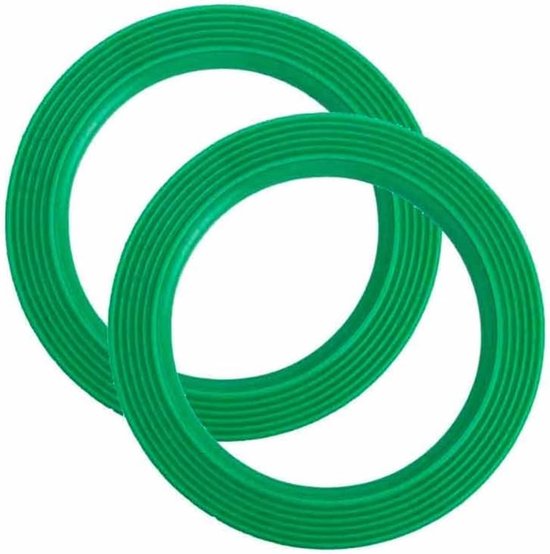 Messenafdichting geschikt voor Vorwerk Thermomix TM5 TM6 - Groene ring - Voorkomt lekkage - 2 stuks - ShopVlot