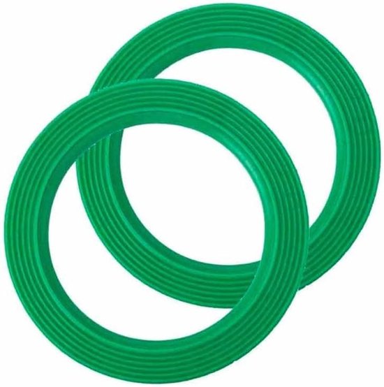 Messenafdichting - Mixerring - Voorkomt Lekken - Specifiek voor Thermomix - 2 stuks - Groen