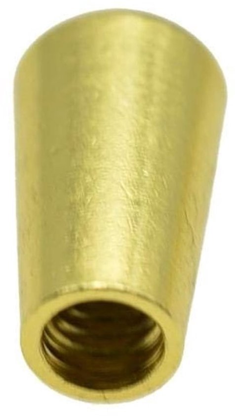 Metalen 3-Ways Toggle Switch Tip voor Gitaar - Geschikt voor - Goudkleurige Schakelknop met SAE 8-32 Draad