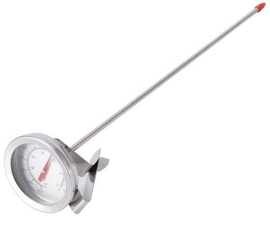 Metalen Kettle Clip-on Dial Thermometer voor Thuisbrouwen van Wijn en Bier - Precisie Temperatuurmeter voor Koken en Brouwen van Merkloos