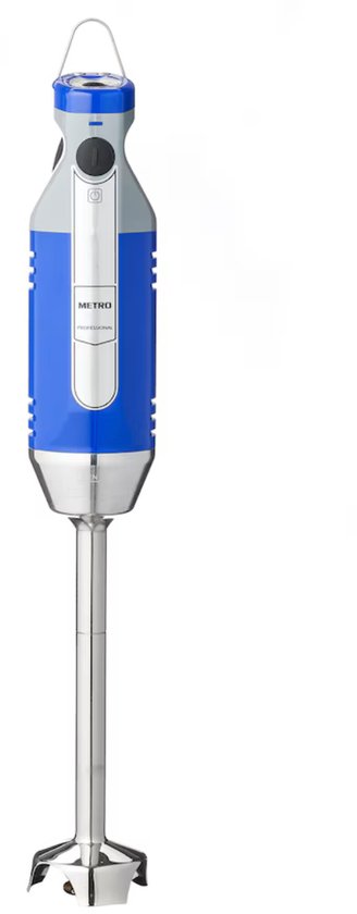METRO PROFESSIONAL GSM1000 Staafmixer - Professionele Blender - 250W - Blauw - Incl. Uitgebreide Accessoireset & 1L Mixbeker