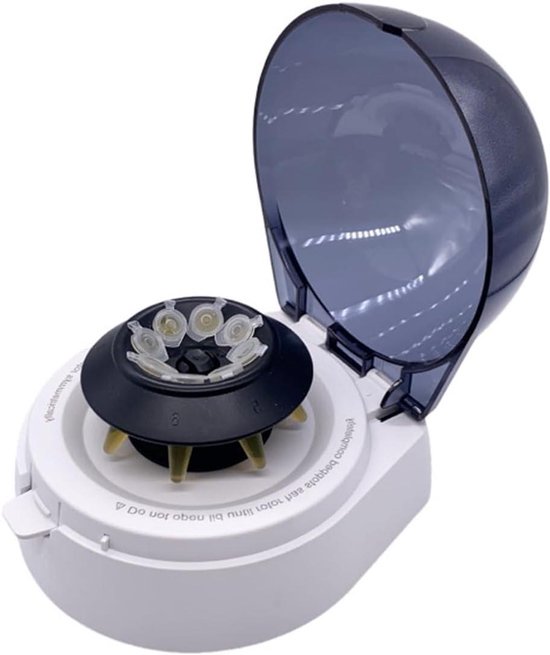 Micro Centrifuge - Mini Centrifuge - Laboratorium Werk - Ultrastil 50dB - 7000rpm - Wit