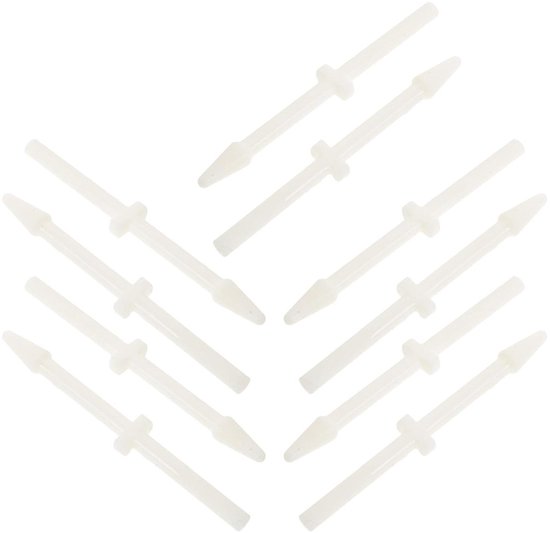 Microcentrifuge Stamper - Mengstaafjes Slijpstaven - Monster Homogeniseren - Speciaal Ontworpen - 7.2 cm - Wit