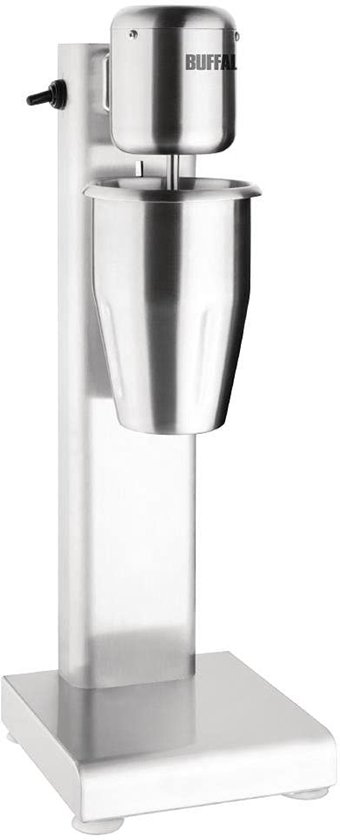 Milkshake Maker - Drankmixer - Drankjes Maken - Roestvrij Staal - 1 L Mok - Zilver