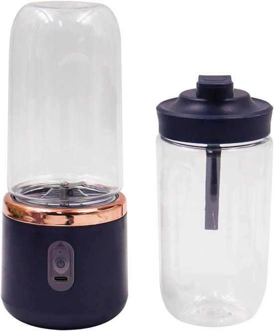 Mini Blender 400ml - USB Oplaadbaar - Compact en Draagbaar - Perfect voor Smoothies - ShopVlot