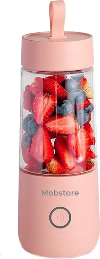 Mini Blender - Smoothie Maker - Compact Blender - Draagbare Blender - Oplaadbare mini Blender - Portable Blender - Draagbare mini Blender - Lichtgewicht - Vitamer 4 Bladen - Fruit Juicer - Fruit Blender - blender - Blender - blenders - keukenmachines van MINI