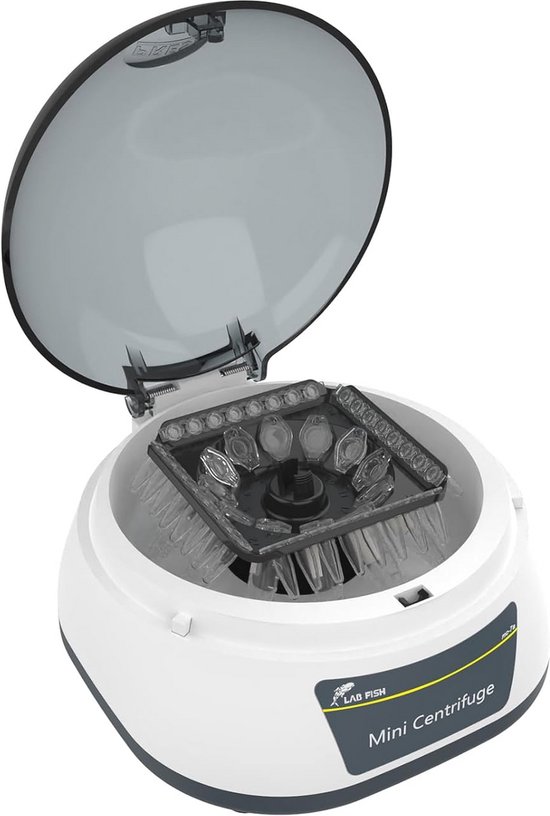 Mini centrifuge 7000 tpm met 3-in-1 rotor voor laboratoriumgebruik van Merkloos