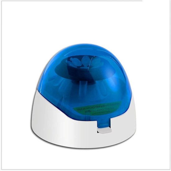 Mini Centrifuge - Laboratorium Apparaat - Monster Scheiding - Compact Ontwerp - 6000 Tpm - Grijs