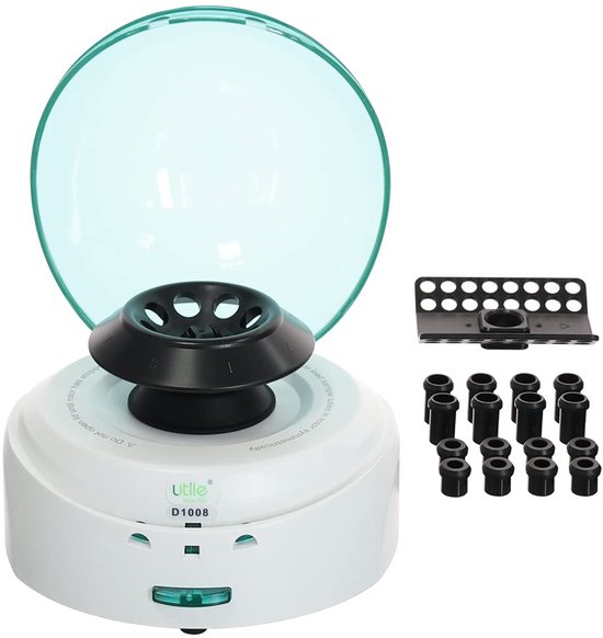 Mini Centrifuge - Laboratorium Apparaat - Monster Scheiding - Stille Werking - 7000 RPM - Wit