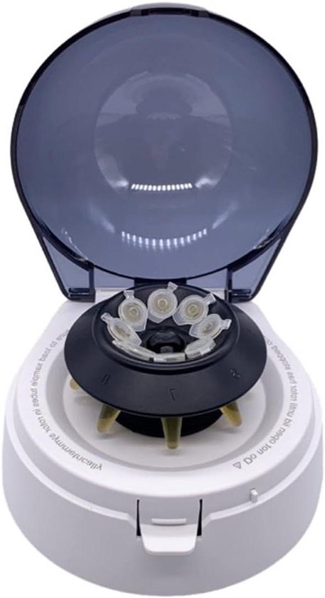 Mini Centrifuge - Laboratorium Centrifuge - Snelle Scheiding - Ultrastil 50dB - 7000rpm - Wit