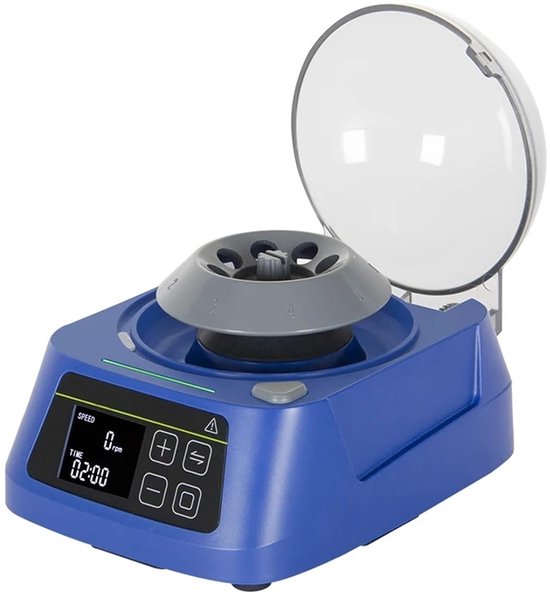 Mini Centrifuge - Laboratorium Separator - Monster Scheiding - Stille Krachtige Motor - 180x145x110mm - Wit