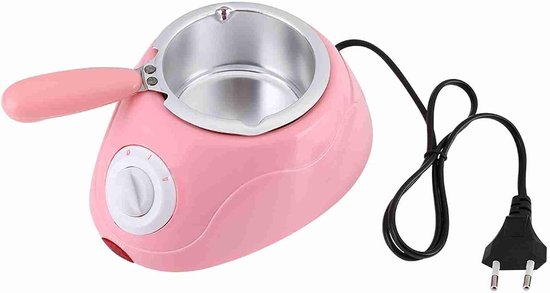 Mini chocoladesmeltmachine voor hobbybakkers met doe-het-zelf mallenset en gebruiksvriendelijke functies