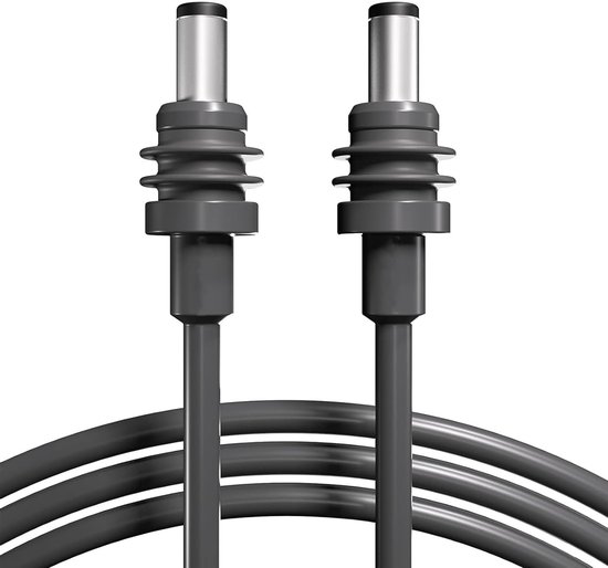 Mini DC Voedingskabel voor Starlink - Vervangingskabel, Kabelverlenging, Waterdicht Accessoire, Grijs (2M/6.5FT) van Merkloos