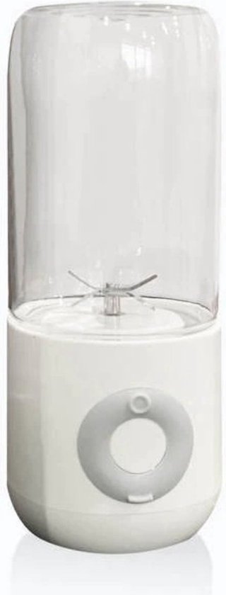 Mini Draagbare Blender - 500ML - Juicer - USB Oplaadbaar - Blender voor Onderweg - Mini - Wit van MINI
