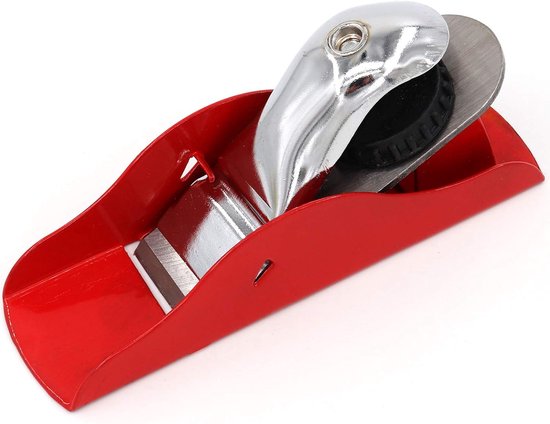 Mini handschaaf voor precisie houtbewerking - Compact en praktisch schaafblok - Mini handschaaf - Gereedschap - Kleine snoeischaaf - Timmermanszakschaaf - Verstelbaar mes - Voor snoeiprojecten Timmermans DIY Modelbouw - Groot formaat - 16*4,5 cm van Merkloos
