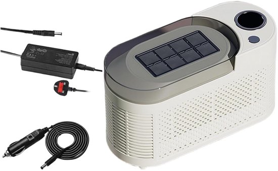 Mini Ijsblokjesmachine - Compacte IJsmaker - Dranken Koelen - Snelle Productie - 8 Blokjes Per Cyclus - Beige van MINI