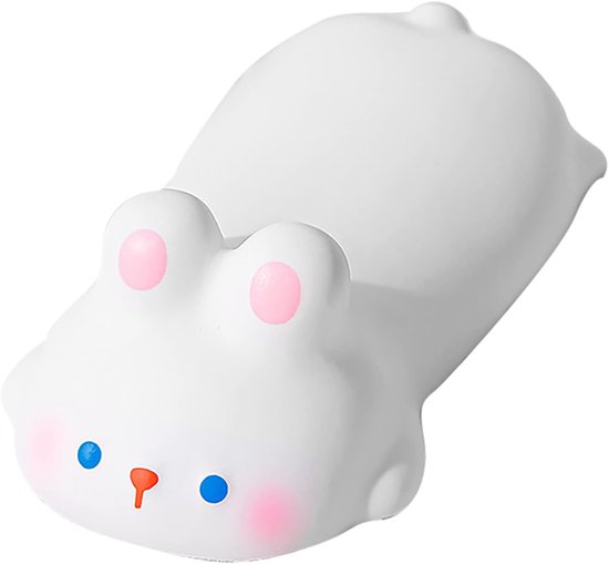 Mini Kawaii Polssteun - Ergonomische en Zachte Polssteun voor Bureau, Laptop en Thuisgebruik, Verlichting van Pijn en Vermoeidheid (Wit) van Merkloos