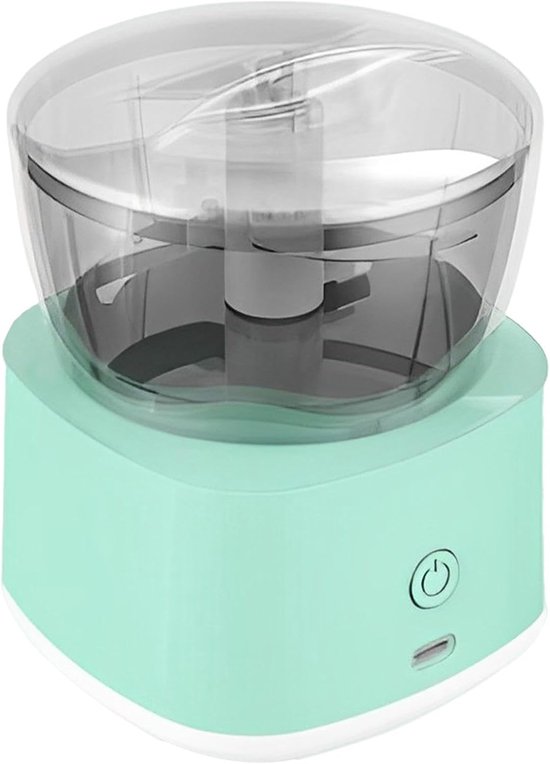 Mini Keukenmachine - Keukenmolen Hakapparaat - Maaltijden Bereiden - Antislip Beveiliging - 1.0 Aantal - Groen van MINI