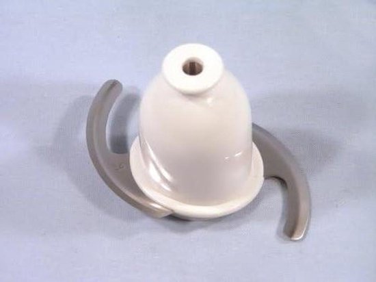 Mini Mes - Keukenmachine Onderdeel - Voedsel Bereiden - Specifieke Modellen - 11.5 x 8 cm - Wit van Merkloos