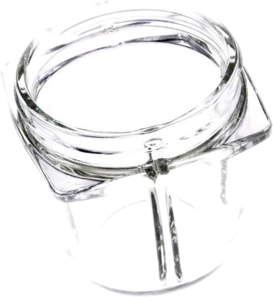 Mini Mixer Kom - Reserveonderdeel Keukenmachine - Kleine Porties Bereiden - Origineel Onderdeel - 1.3 Liter - Transparant van Merkloos