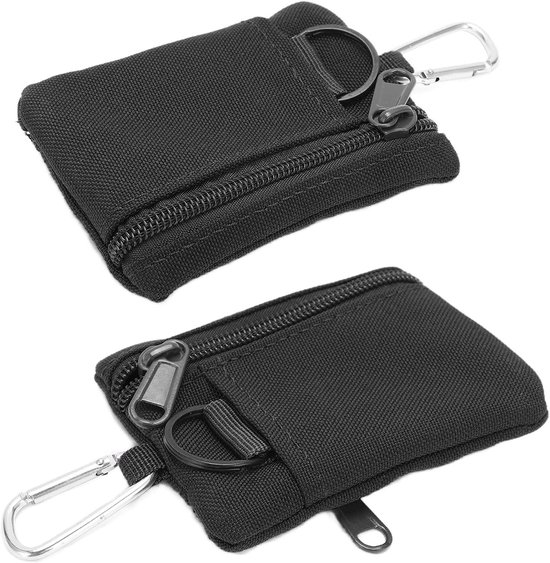Mini Portable Molle Pouch voor EDC, Sleutels en Kaarten - Ideaal voor Outdoor Activiteiten en Reizen van Merkloos