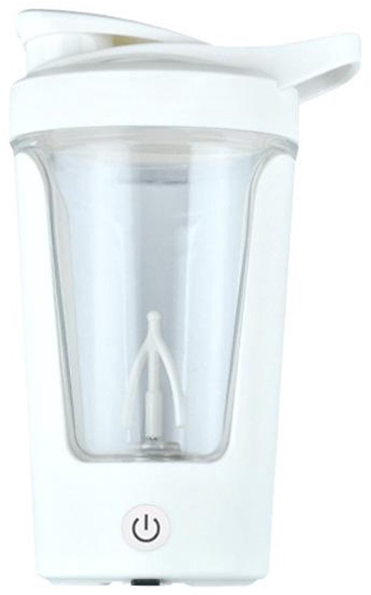 Mini Smoothie Blender - Portable Blender - 360W Krachtig - 1 Stuk - Wit van Merkloos