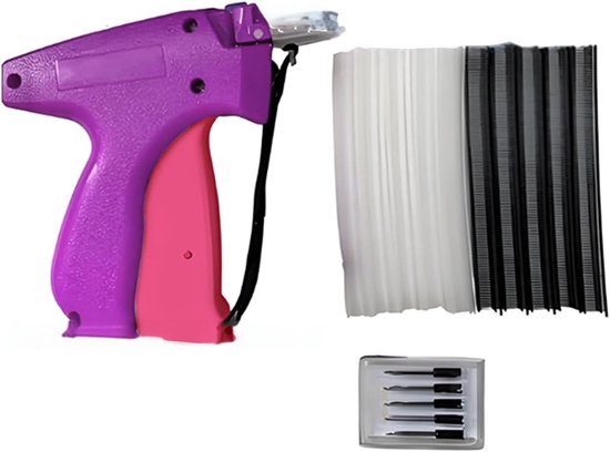 Mini Stitch Zoom Gun - Handige Micro Stitch Tool voor Eenvoudige Reizen met Sterke Metaalconstructie (Roze) - Ideaal voor Naaien, Reparaties en Creatieve Projecten van Merkloos