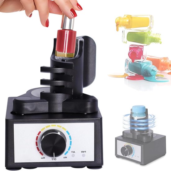 Mini Vortex Mixer - Handsfree Verfroerder - Hobby Verf Mengen - Automatische Timer - 10-100 ml - Zwart