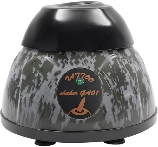 Mini Vortex Mixer – Inktmixer & Nagellak Shaker – Voor Professionals – Camouflage – Kunststof & Siliconen – 10,8 x 8,5 cm – Inclusief Netsnoer – 5200 TPM, Elektrisch, Antislip, Compact & Stil van Efalock
