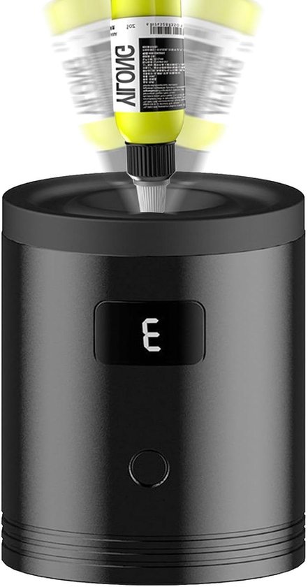 Mini Vortex Mixer - Kleurshaker - Vloeistoffen Mengen - Instelbare Snelheden - Compact Formaat - Zwart