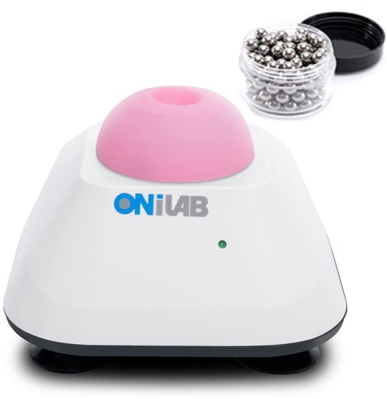 Mini Vortex mixer met touch-functie - Laboratorium mengen, nagellak en acrylverf - Stabiele aluminium basis van Supvox