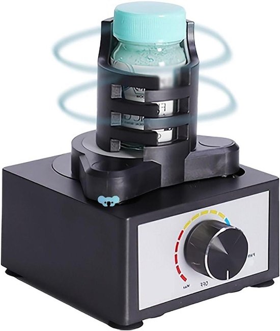 Mini Vortex Mixer - Verf Mixer - Laboratorium Menging - 3 Snelheden Instelbaar - 10-100ml Capaciteit - Wit van MINI
