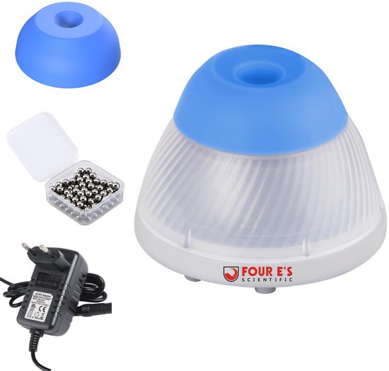 Mini Vortex Mixer voor Kleurmengen in het Laboratorium - 5000 omw/min van FOUR E'S SCIENTIFIC