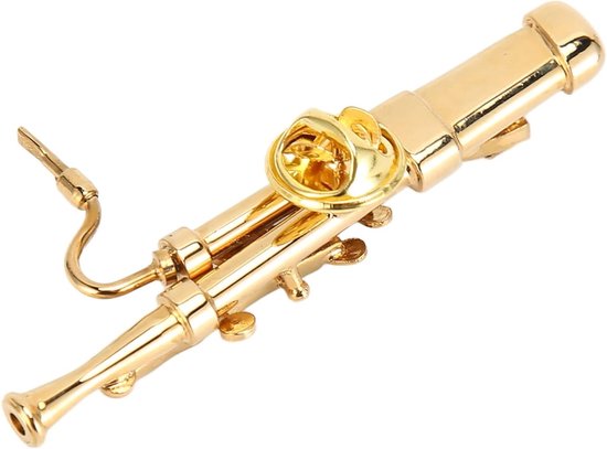 Miniatuur Fagot Speld Versiering voor Vrouwen en Meisjes - Muzikale Broche met Doos voor Feestjes en Cadeaus van Merkloos