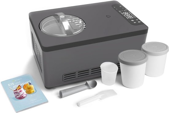 MIRA® Softijsmachine - Ijsmachine - Zwart - ‎43cm x 30cm x 30cm van Merkloos