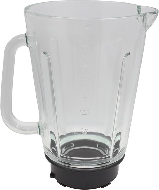 Mixbeker Glas - Glazen Kan - Mixer Vervangen - Origineel Reserveonderdeel - Voir Descriptif - Transparant